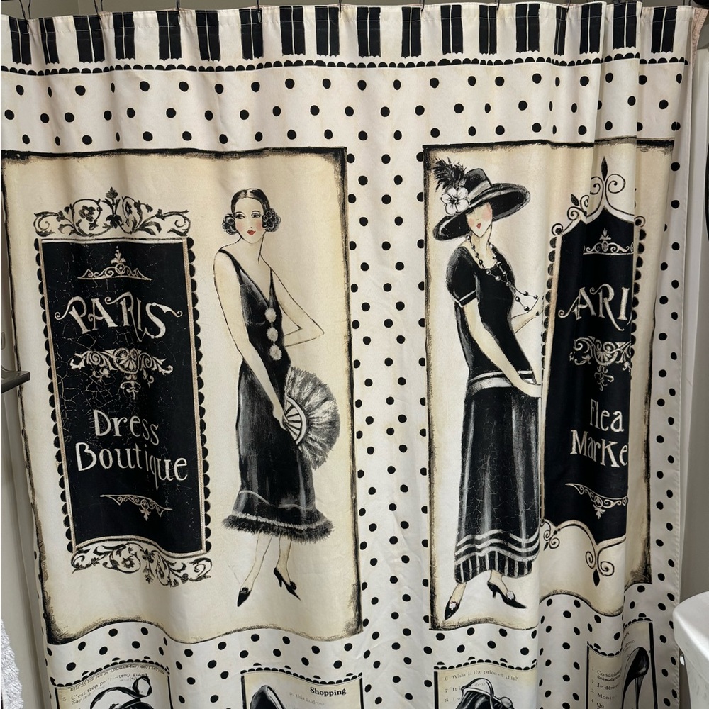 Paris themed bathroom accessories